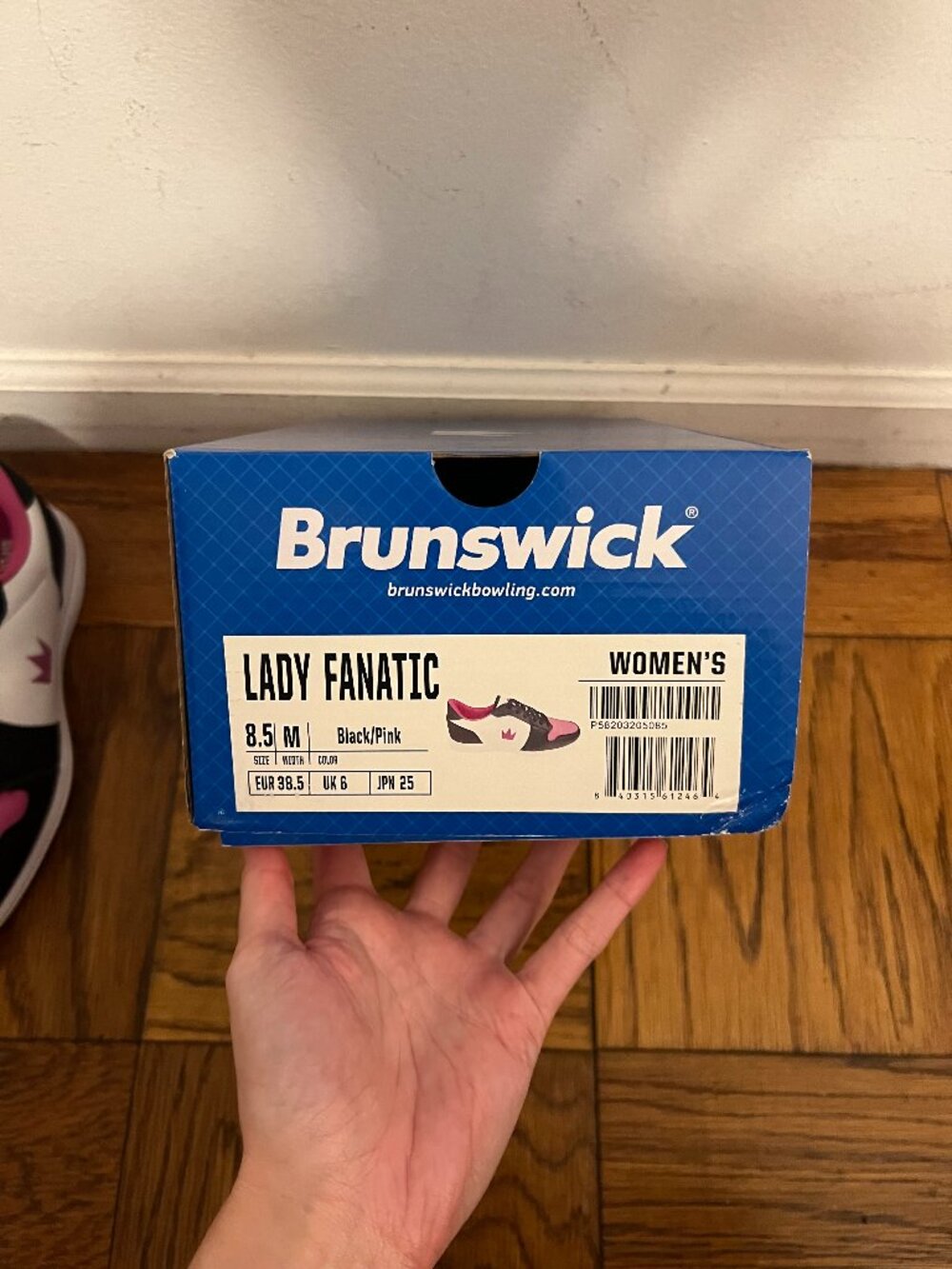Brunswick Lady Fanatic Women's Bowling Shoes (Size 8.5 M) - Picture 2 of 5